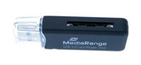 MediaRange MRCS507 geheugenkaartlezer USB 3.2 Gen 1 (3.1 Gen 1) Intern Zwart - thumbnail