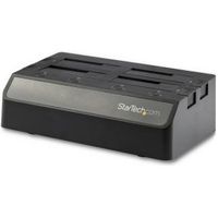 StarTech.com 4-bay SATA HDD dockingstation voor 2.5 /3.5 SSDs/HDDs USB 3.1 (10Gbps)