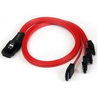 StarTech.com 50cm SFF-8087 naar 4x SATA Interne Mini SAS naar SATA Contra Kabel - thumbnail