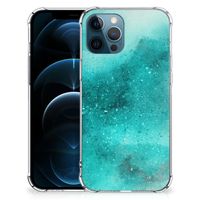 Back Cover iPhone 12 | 12 Pro Painting Blue - thumbnail