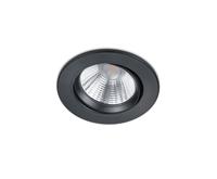 Trio Led inbouwspot Pamir Round 5,5w - 3000K - 8,5cm zwart 650510132 - thumbnail