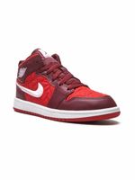 Jordan Kids baskets mi-montantes Air Jordan 1 SE 'Red' Quilt - Rouge