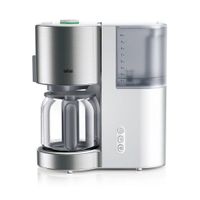 Braun KF5120WH Koffiezetapparaat RVS/Wit - thumbnail