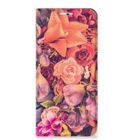 Motorola Moto G31 | G41 Smart Cover Bosje Bloemen - thumbnail