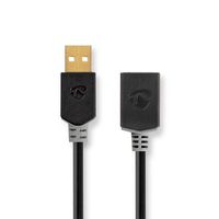 Nedis USB-Kabel | USB-A Male | USB-A Female | 480 Mbps | 2 m | 1 stuks - CCBW60010AT20 CCBW60010AT20