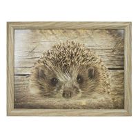 Laptray/schoottafel egel print 43 x 33 cm   - - thumbnail