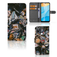 OPPO A15 Telefoonhoesje met foto Badges