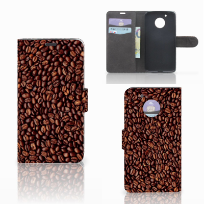 Motorola Moto G5 Book Cover Koffiebonen Motorola Moto G5 Book Cover Koffiebonen