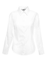 Fruit of the Loom F700 Ladies Long Sleeve Oxford Shirt - thumbnail