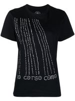 10 CORSO COMO t-shirt à imprimé graphique - Noir