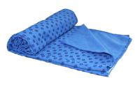 Tunturi Yoga handdoek l blauw l 180 x 63 cm - thumbnail