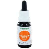 VitOrtho Vitamine D3 1000IE druppels (20 ml) - thumbnail