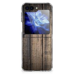 Samsung Galaxy Z Flip 6 Bumper Hoesje Steigerhout