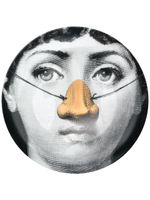 Fornasetti assiette T&V - Blanc - thumbnail