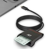 ACT AC6020 smart card reader Binnen USB 2.0 Zwart