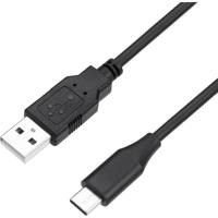 Perixx USB-kabel USB 2.0 USB-A stekker, USB-C stekker 1 m Zwart 11796 - thumbnail