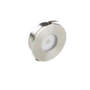 Inbouw Led-Spot Bellezza Bagno Roan IP65 3000 Kelvin 4x1,3 cm LED Gesatineerd RVS Bellezza Bagno