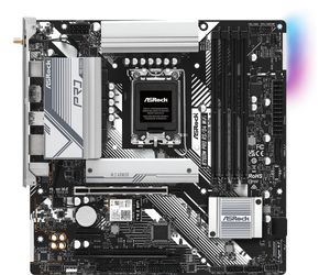 ASRock B760M Pro RS/D4 WiFi Moederbord Socket Intel 1700 Vormfactor Micro-ATX Moederbord chipset Intel® B760