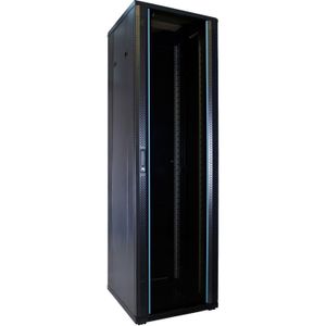 DSI 42U serverkast met glazen deur - DS6642 server rack 600 x 600 x 2000mm