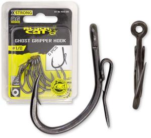 Black Cat Ghost Gripper Hook DG Coating 5st. 2/0