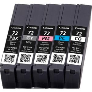 Canon Inktcartridge PGI-72 Origineel Combipack Foto cyaan, Foto magenta, Foto zwart, Grijs, Chroma Optimizer 6403B007