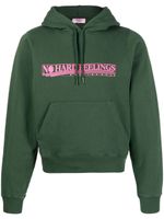 Martine Rose hoodie à imprimé graphique - Vert