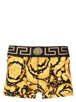 Versace boxer en coton à imprimé baroque - Or