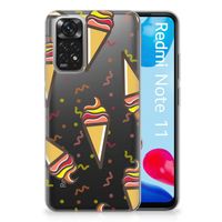 Xiaomi Redmi 10 | Redmi Note 11 4G Siliconen Case Icecream - thumbnail