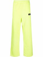 VETEMENTS pantalon de jogging à patch logo - Jaune - thumbnail