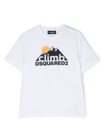 DSQUARED2 KIDS t-shirt à imprimé graphique - Blanc