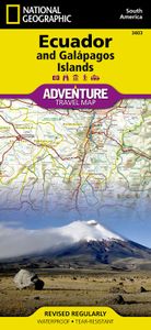 Wegenkaart - landkaart 3403 Adventure Map Ecuador & Galapagos | Nation