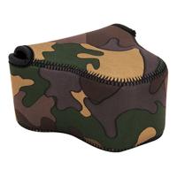 JJC OC-C2YG Neoprene Mirrorless Camera Pouch Camouflage
