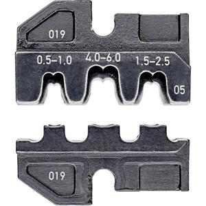 Knipex Crimpprofil für Flachstecker 97 49 05 Krimpinzetstuk Ongeïsoleerde, open connectoren Geschikt voor tangen Stekkerbreedte 2.8/6.3 mm 0.5 tot 6 mm²