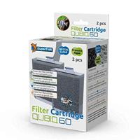 Superfish Qubiq 60 Cartridge (2 stuks) Filter Media Vervanging