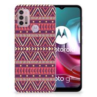 Motorola Moto G30 | G10 TPU bumper Aztec Paars