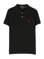 Ralph Lauren Kids polo à logo brodé - Noir - thumbnail