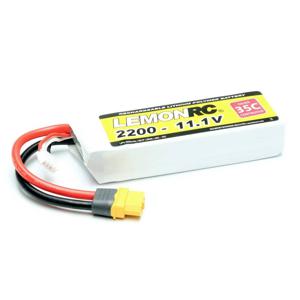 LemonRC LiPo accupack 11.1 V 2200 mAh Aantal cellen: 3 35 C Softcase XT60