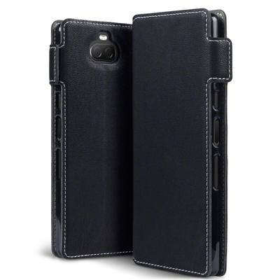 Qubits - slim wallet hoes - Sony Xperia 10 - Zwart Qubits - slim wallet hoes - Sony Xperia 10 - Zwart