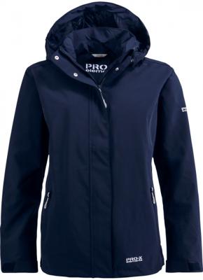 Pro-X Elements jas Katrin dames polyester donkerblauw Pro-X Elements jas Katrin dames polyester donkerblauw
