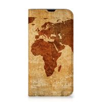 iPhone 13 Pro Book Cover Wereldkaart