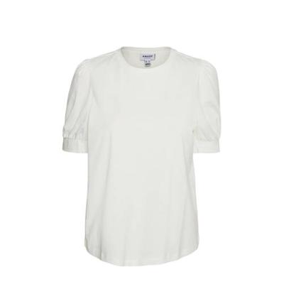 AWARE by VERO MODA top VMKERRY van biologisch katoen wit