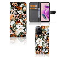 Hoesje voor Xiaomi Redmi Note 12S Dark Flowers - thumbnail