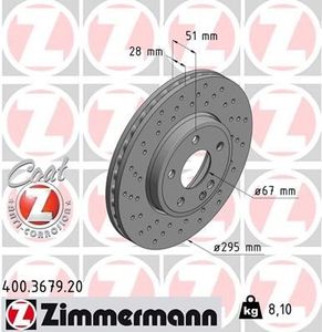 Remschijf Coat Z 400367920