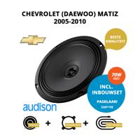 Premium speakers voor Chevrolet (Daewoo) Matiz 2005-2010 - Voordeuren