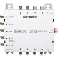 Kathrein EXR 58/ECO Satelliet multiswitch Ingangen (satelliet): 5 (4 satelliet / 1 terrestrisch) Aantal gebruikers: 8