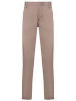 Emporio Armani pantalon de costume à coupe slim - Marron