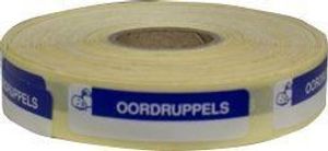 Blockland Strooketiket oordruppels+oor 44 x 11mm (750 st)