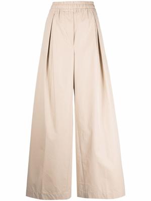 ASPESI pantalon ample évasé - Tons neutres