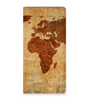 Xiaomi Redmi Note 13 5G Book Cover Wereldkaart - thumbnail