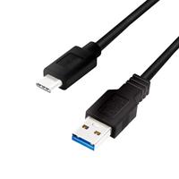 LogiLink CU0171 - USB 3.2 Gen 1x1 aansluitkabel, USB-A naar USB-C™, zwart, 3m